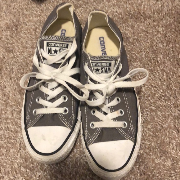 Converse Shoes - Grey Converse All Stars